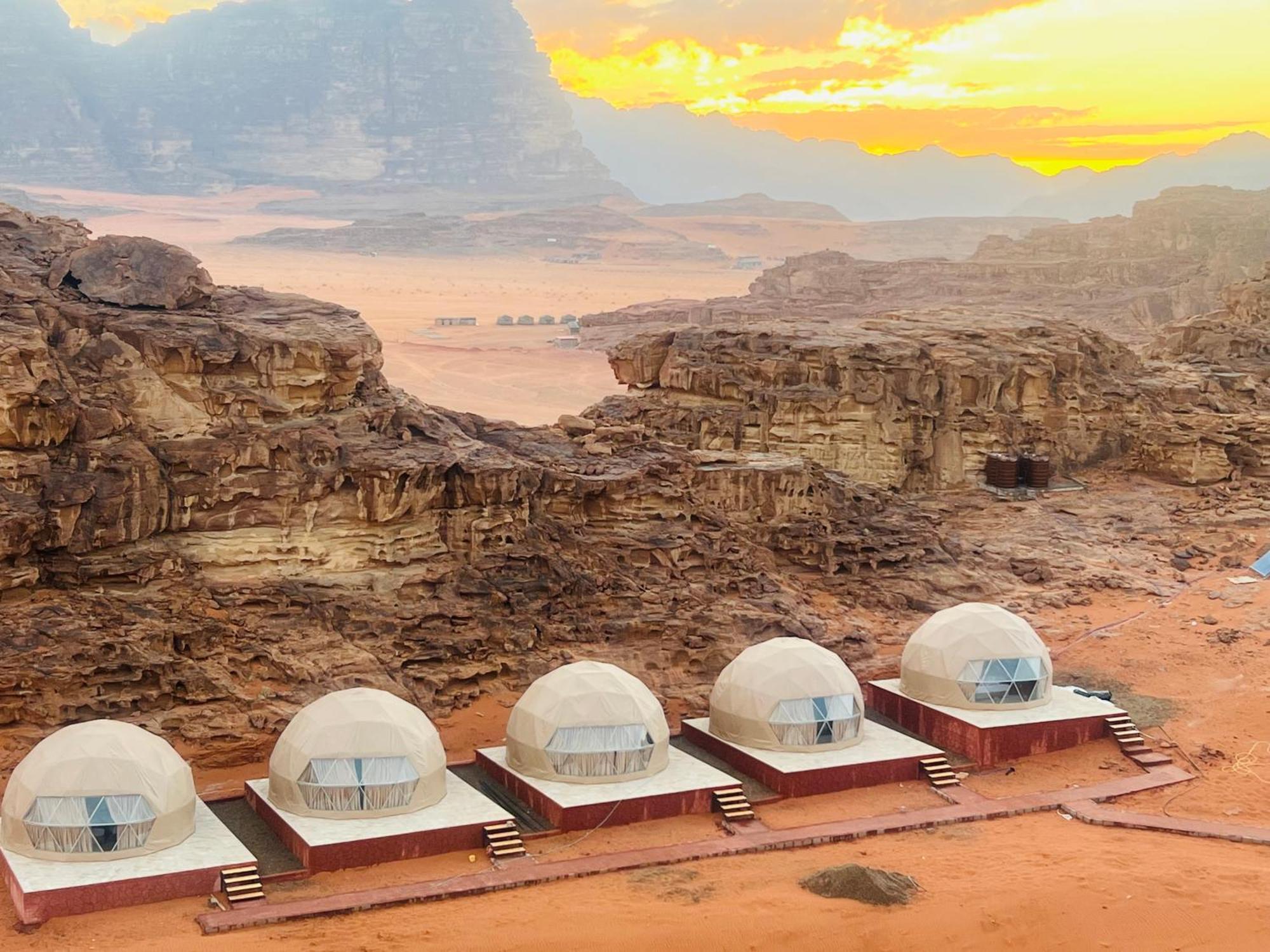 desert stars camp Wadi Rum Eksteriør bilde