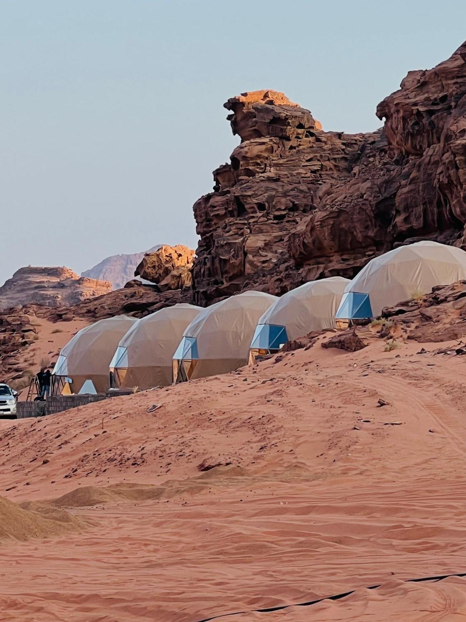 desert stars camp Wadi Rum Eksteriør bilde