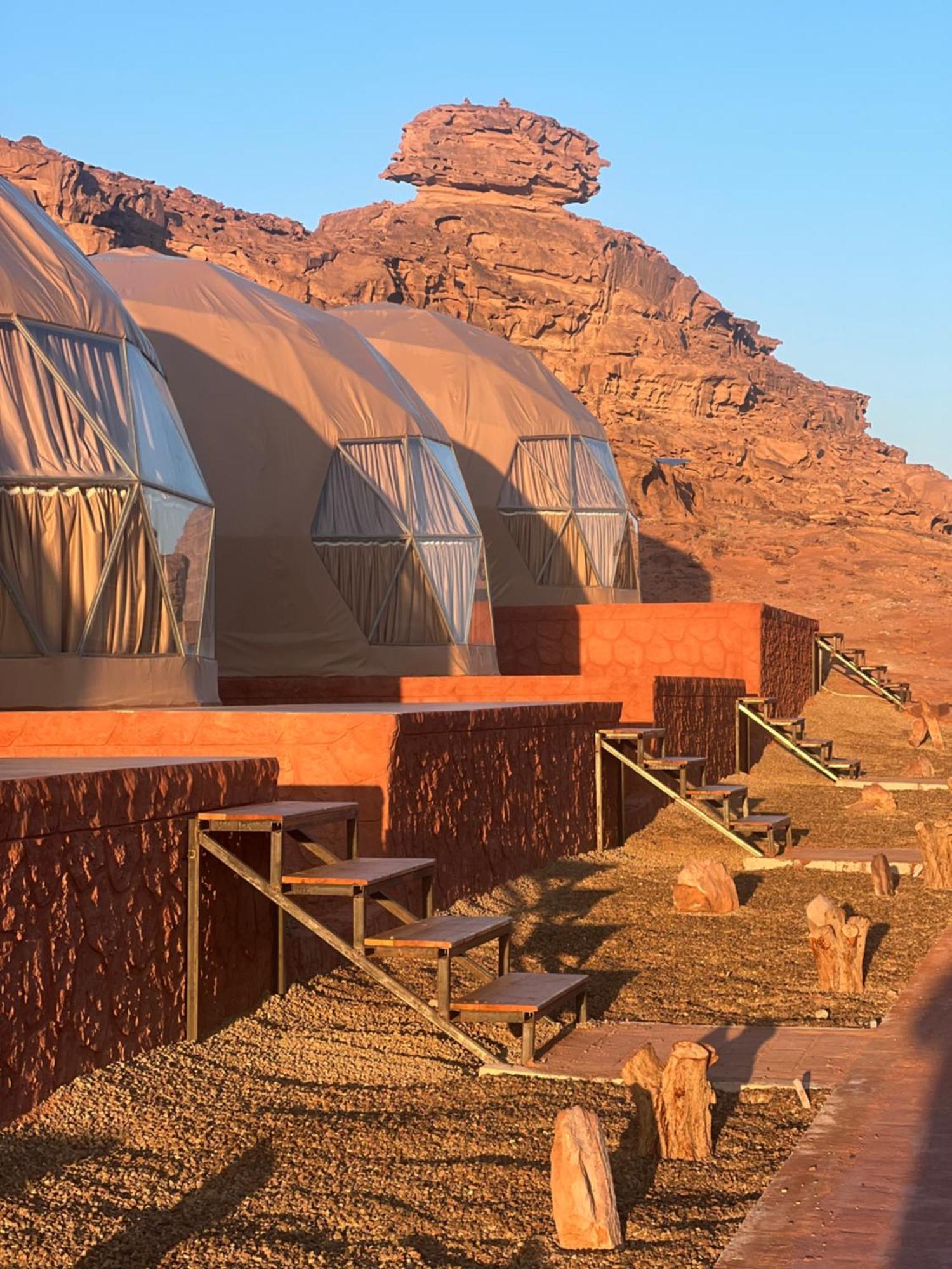 desert stars camp Wadi Rum Eksteriør bilde